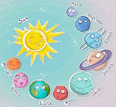 Mercury, venus, earth, mars, jupiter, saturn,. Cartoon Planets Solar System Vector Illustration Royalty Free Cliparts Vectors And Stock Illustration Image 27565872