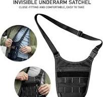 Amazon.com: Underarm Shoulder Bag Molle Sling Bag Adjustable Hidden  Crossbody Belt Bag Outdoor Tools Bag Travel Riding Walking Hiking Pack :  Sports & ...