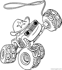Blaze coloring pack nickelodeon parents. Blaze And The Monster Machines Coloring Pages Coloringall