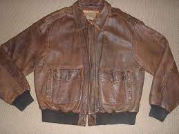 A2 Leather Bomber Indiana Jones Style Jacket By Arizona Jean Xl Reg Leather Bomber Jackets Leather Bomber Jacket