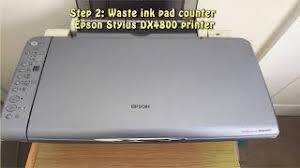 Stylus dx4800 scanner driver windows download (19.41 mb). Reset Epson Stylus Dx4800 Waste Ink Pad Counter Youtube