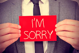 I'm going to read a lot while i'm on holiday. The Three Parts Of An Effective Apology