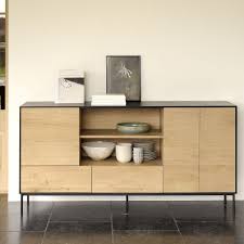 Ethnicraft Nv Oak Blackbird Sideboard Tall Lekker Home 4 Tall Sideboard Furniture Inspiration Lounge Furniture