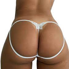 Women G-String Thong Summer Butterfly Lace Panties Low Waist Elastic  Underwear Underpants - Walmart.com