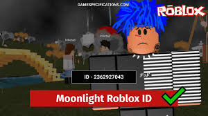 In roblox, players love to listen to rap songs all the time while hanging out with. Moonlight Roblox Id Codes 2021 Music Game Specifications