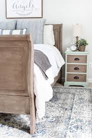 Painted Weathered Wood Bed Makeover Bless Er House Bedroom Furniture Makeover Bed Makeover Painted Bedroom Furniture