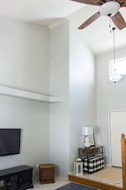 the easiest way to paint tall walls