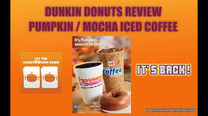Maybe you would like to learn more about one of these? Dunkin Donuts Pumpkin Mocha Iced Coffee Review 57 Youtube