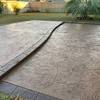 Decorative resurfaced concrete overlays give homeowners more patio design options than before with the look and feel of stone or stains. 1