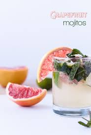 Grapefruit Mojitos A Beautiful Plate Lebensmittel Essen Lecker Lustige Getranke