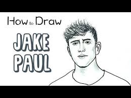 How To Draw Jake Paul Jake Paul Coloring Pages Paul Frees