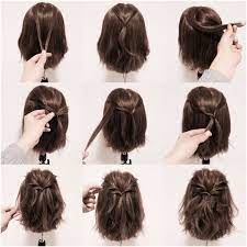 Schnellefrisuren Einfachefrisuren Dirndlfrisuren Frisurenideen Wiesnfrisuren Oktoberfest Medium Length Hair Styles Short Hair Styles Medium Hair Styles