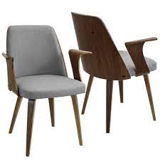 Chair arm covers with pockets. Verdana Mid Century Modern Dining Chair By Lumisource Walmart Canada