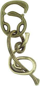 Level 6 puzzles are considered extremely difficult by most puzzlers. University Games Hanayama Level 6 Cast Enigma 3d Puzzle Walmart Com Walmart Com