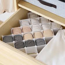 They can be cut to the height you need and give you multiple sets from one box. Luluhut 6 Pcs Adjustable Drawer Divider Diy Honeycomb Drawer Organizer Plastic Drawer Separator For Socks Ties Underwear Storage Drawers Aliexpress