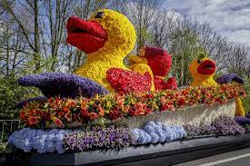 Flyer Flower Parade 2018 Tulip Festivals Amsterdam Discover The Icons Of Holland Tulips Cheese Windmills C Tulip Festival Flower Festival Amazing Flowers
