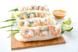 In this spring roll recipe, i'm primarily using shrimp. Shrimp And Avocado Summer Rolls Fresh Spring Rolls Chef Julie Yoon