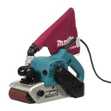 Sanding is known as the most uninteresting part of woodworking as it takes too belt sanders are tools that are specially designed to make sanding quick and easy. Makita 11 Amp 4 In X 24 In Corded Belt Sander With Abrasive Belt 80g Belt And Dust Bag 9403 The Home Depot