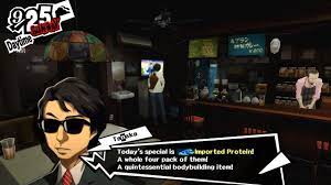 Persona 5 Mod - Buying Imported Protein from Tanaka - YouTube