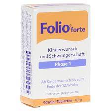 Erfahrungen Zu Folio 1 Forte Filmtabletten 90 Stuck Medpex Versandapotheke