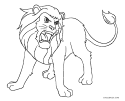 Pypus is now on the social networks, follow him and get latest free coloring pages and much more. Free Printable Lion Coloring Pages For Kids