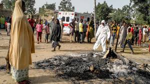 Image result for Female suicide bombers attack Borno village, kill two