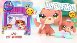 Lps Mommy Baby Dachshund Unboxing Review Youtube