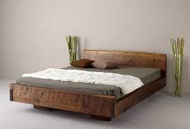 34 Modern Rustic Floating Style Bed Frame In Full Size Https Www Onechitecture Com 2018 01 07 34 Modern Rustic Floati Wooden Bed Design Zen Furniture Zen Bed