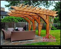 Architecture Cantilevered Pergola Kits Cantilever Pergola Design Outdoor Pergola Pergola Patio Pergola Plans