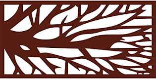 Découpe laser acier is published by laser 53. Forest Yard Panel Brise Vue En Metal Decoupe Au Laser Panneau Decoratif En Acier Cloture En