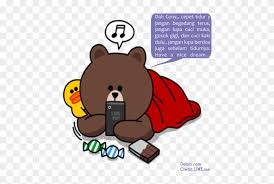 Gambar kata mutiara bisa kamu gunakan sebagai dp bbm tentang cinta, islami, sindiran, sedih gambar kata kata mutiara bijak kehidupan lengkap. Dp Bbm Kata Kata Cony Dan Brown Sticker Brown Special Edition Free Transparent Png Clipart Images Download