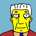Kent brockman from Simpsons animated speak angry by giorgoskyriacou
