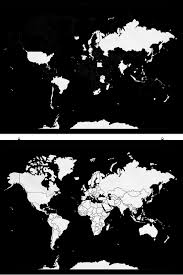 Minimalist World Map Helps Keep Track Of Countries You Ve Visited Bored Panda The map above is a political map of the world centered on europe and africa. minimalist world map helps keep track