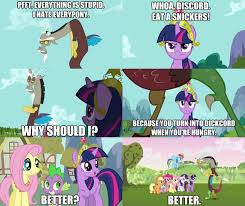 The husband is confused and stands awkwardly trying to make conversation with the guests until the wife finally tells him to leave. Discord Snickers Commercial Forum Lounge Mlp Forums