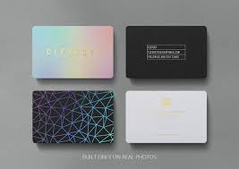 This job was produced on our thick 30pt onyx premium black cardstock and involves. Photorealistic Business Card Mockup Round Corners On Behance