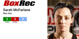 BoxRec: Sarah McFarlane
