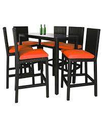 You can also find standard height or bar height tables to complete your outdoor floor plan. Midas Outdoor Bar Table And Chairs Set Of 7 Shop Furniture Online In Singapore