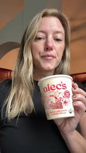 Alecs Maple Cardamom Candied Pecan Organic Ice Cream