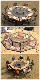 Fantastic 3 In 1 Jag Grill Firepit Bbq Table Bbq Table Grill Table Fire Pit Bbq