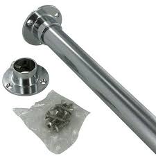 Barre De Penderie D18 Mm Ronde Chrome 0 9 M Barre De Penderie Penderie Idees Pour La Maison