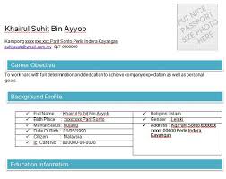 Bagaimana cara menulis resume kerja yang baik dan benar? Contoh Resume Terbaik Dalam Bahasa Melayu Yerat