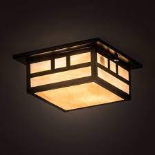 Unlike the materials our competitors. Meyda Tiffany 196657 Hyde Park Mission Craftsman Brown Flush Mount Lighting Fixture Mey 196657