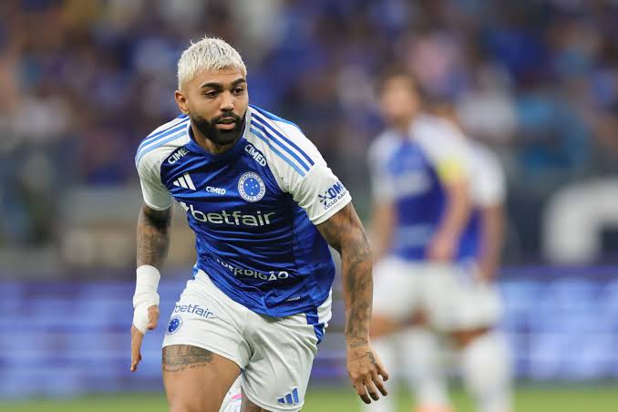 Gabigol, do Cruzeiro, reage ap&oacute;s previs&atilde;o e vice de rival Atl&eacute;tico-MG: | Ge