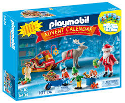Amazon Com Playmobil Santa S Workshop Advent Calendar Toys Games Advent Calendars For Kids Christmas Advent Calendar Playmobil