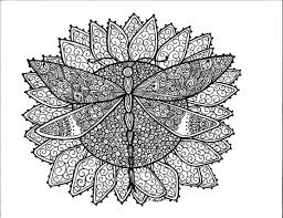 So many opportunities to be creative in one little insect. 4 Pages To Color Instant Download Butterfly And Dragonfly Art Etsy Mandala Coloring Pages Mandala Coloring Coloring Pages