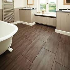 White Laminate Bathroom Floor Ideas Amazing Design Of Bathroom Areas With Brown Wood Bathroom Flooring Options Bathroom Vinyl Luxury Vinyl Flooring