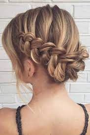 Waterfall Braided Updo Promhair Cuteupdos Prom Hairstyles For Short Hair Braids For Medium Length Hair Waterfall Braid Updo