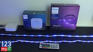 20 Strip Light Vs 200 Strip Light Philips Hue Youtube