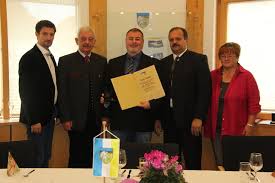 Ehrenring der Marktgemeinde für Robert Jobst