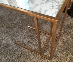 Create This Gold Marble Side Table With This Easy Ikea Hack Ikea Hacks Pinterest Table Ikea Hack And Ikea